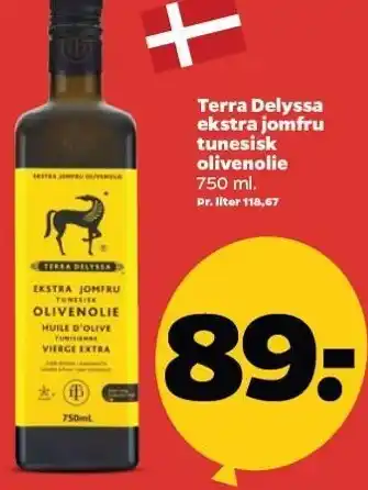 Netto Terra Delyssa ekstra jomfru olivenolie tilbud