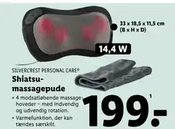 Lidl SILVERCREST PERSONAL CARE® Shiatsu- tilbud