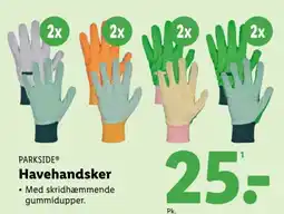 Lidl PARKSIDE® Havehandsker tilbud