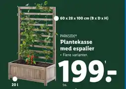 Lidl PARKSIDE® Plantekasse med espalier tilbud