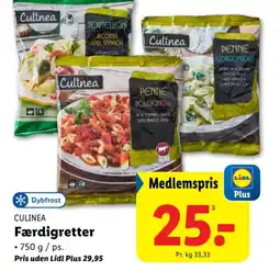 Lidl CULINEA Færdigretter tilbud