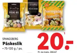 Lidl SPANGSBERG Påskeslik tilbud