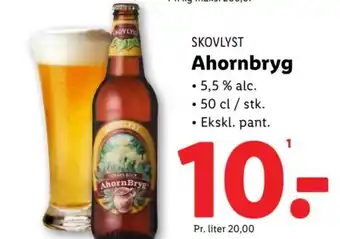 Lidl SKOVLYST Ahornbryg tilbud