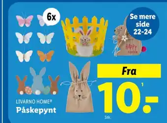 Lidl LIVARNO HOME® Påskepynt tilbud