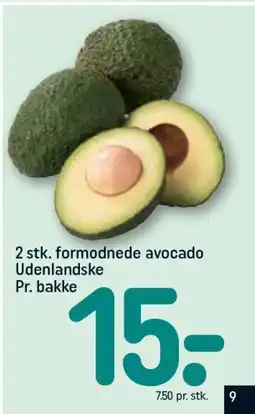 REMA 1000 Formodnede avocado tilbud