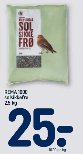 REMA 1000 REMA 1000 solsikkefrø tilbud