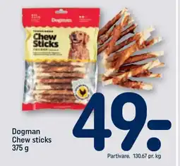 REMA 1000 Dogman Chew sticks tilbud