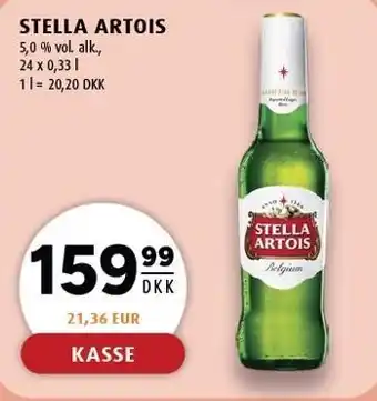 Scandinavian Park STELLA ARTOIS - 24 x 0,33 l tilbud