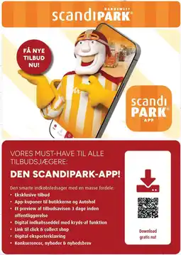 Scandinavian Park DEN SCANDIPARK-APP! tilbud