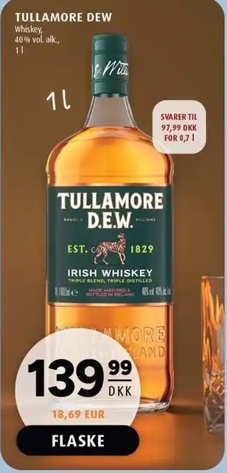 Scandinavian Park TULLAMORE DEW 1 l tilbud