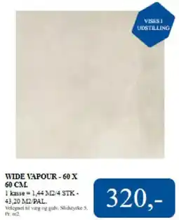 Davidsen WIDE VAPOUR - 60 X tilbud