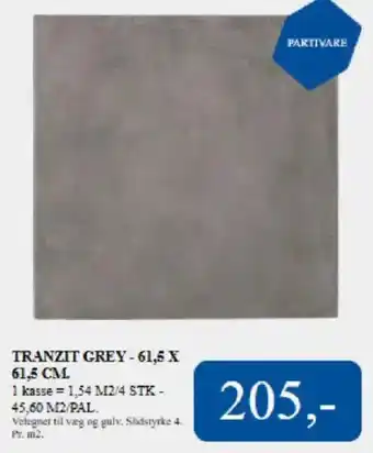 Davidsen Tranzit grey - tilbud