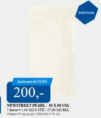 Davidsen Newstreet pearl- tilbud