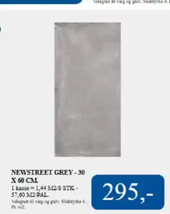 Davidsen Newstreet grey- tilbud