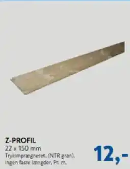 Davidsen Z-PROFIL tilbud