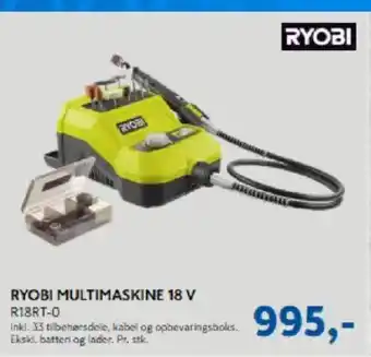 Davidsen RYOBI MULTIMASKINE 18 V tilbud