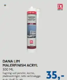 Davidsen Dana lim malerfinish acryl tilbud