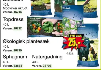 Harald Nyborg Økologisk plantesæk tilbud