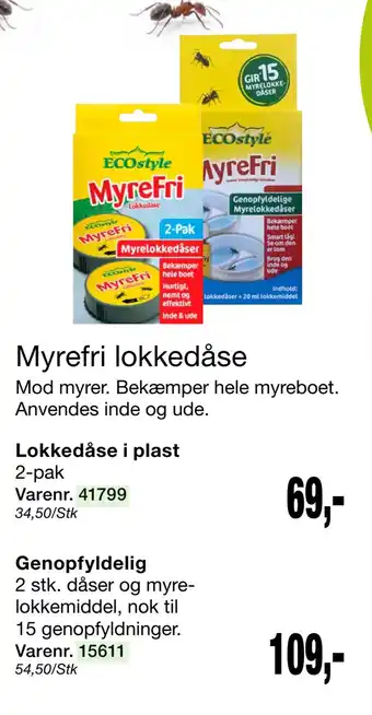 Harald Nyborg Myrefri lokkedåse tilbud