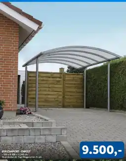 Davidsen Stalcarport enkelt tilbud