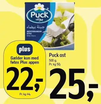 Føtex Puck ost tilbud