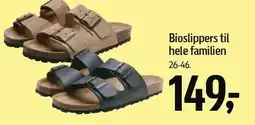 Føtex Bioslippers til hele familien tilbud