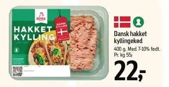 Føtex Dansk hakket kyllingekød tilbud