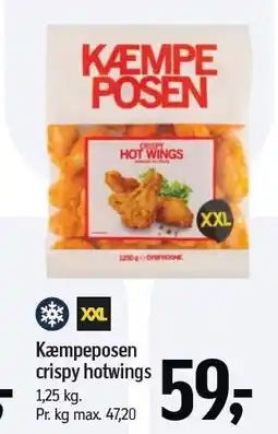 Føtex Kæmpeposen crispy hotwings tilbud