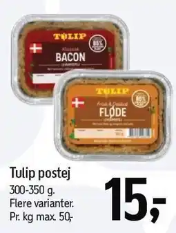 Føtex Tulip postej tilbud