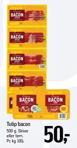 Føtex Tulip bacon tilbud