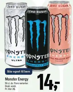 Føtex Monster Energy tilbud