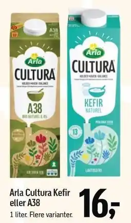 Føtex Arla Cultura Kefir eller A38 tilbud