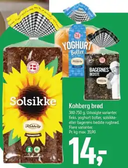 Føtex Kohberg brød tilbud