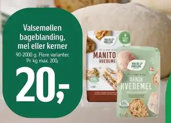 Føtex Valsemøllen bageblanding, mel eller kerner tilbud