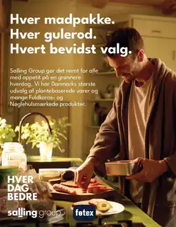 Føtex Hver madpakke. Hver gulerod. Hvert bevidst valg tilbud