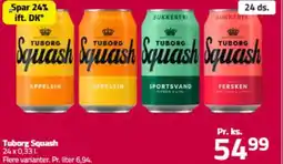 Fleggaard Tuborg Squash tilbud