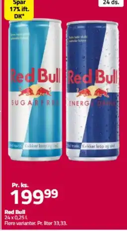 Fleggaard Red bull tilbud