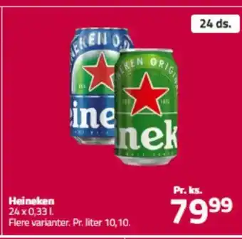 Fleggaard Heineken tilbud