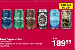 Fleggaard Royal, Odense el. Giraf tilbud