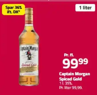 Fleggaard Captain Morgan Spiced Gold 11.35% tilbud