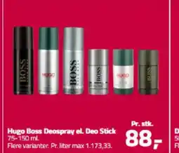Fleggaard Hugo Boss Deospray el. Deo Stick tilbud