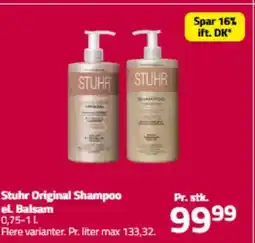 Fleggaard Stuhr Original Shampoo el. Balsam tilbud