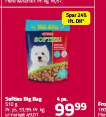 Fleggaard Softies Big Bag tilbud