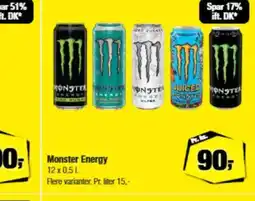 Calle Monster Energy tilbud