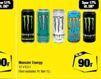 Calle Monster Energy tilbud