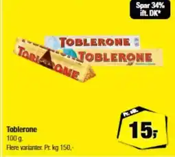 Calle Toblerone tilbud