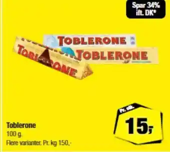 Calle Toblerone tilbud