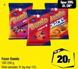 Calle Fazer Dumle tilbud