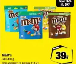 Calle M&M's tilbud