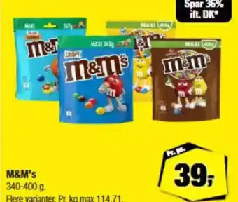 Calle M&M's tilbud